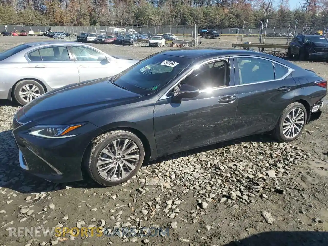 1 Photograph of a damaged car 58ADZ1B1XMU101648 LEXUS ES350 2021