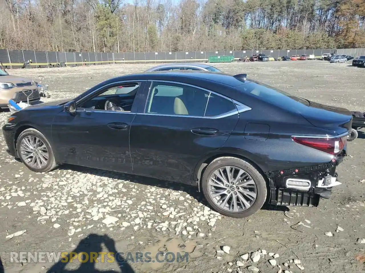 2 Photograph of a damaged car 58ADZ1B1XMU101648 LEXUS ES350 2021