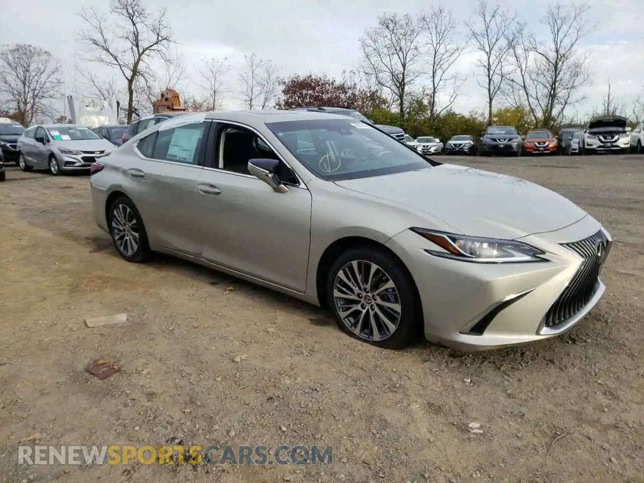 1 Photograph of a damaged car 58ADZ1B1XMU107739 LEXUS ES350 2021