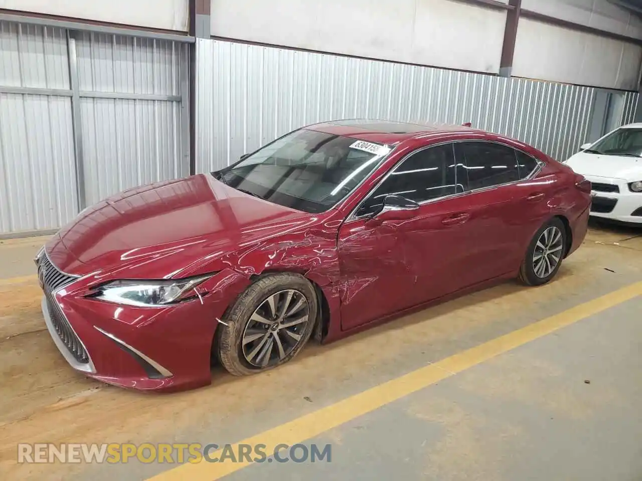 1 Photograph of a damaged car 58ADZ1B1XMU109636 LEXUS ES350 2021