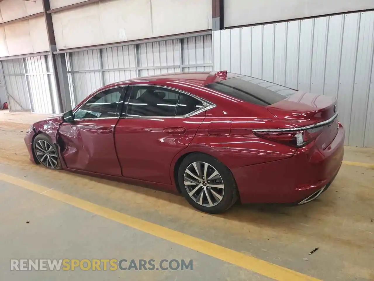 2 Photograph of a damaged car 58ADZ1B1XMU109636 LEXUS ES350 2021