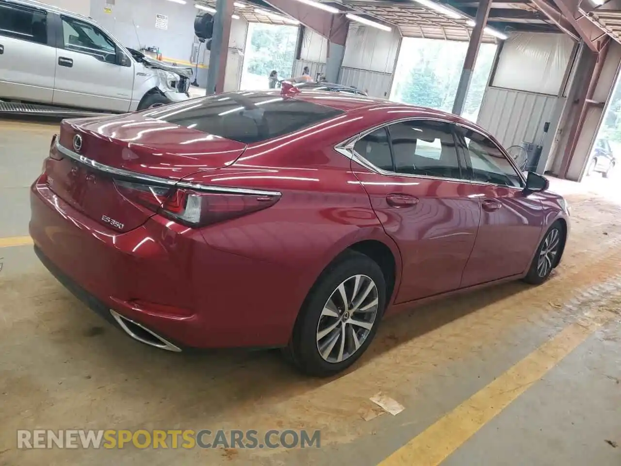 3 Photograph of a damaged car 58ADZ1B1XMU109636 LEXUS ES350 2021