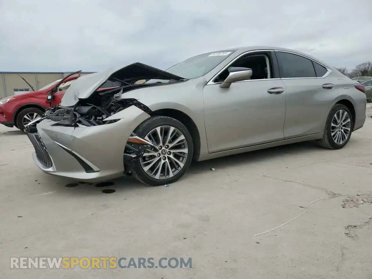 1 Photograph of a damaged car 58AEZ1B11MU083612 LEXUS ES350 2021