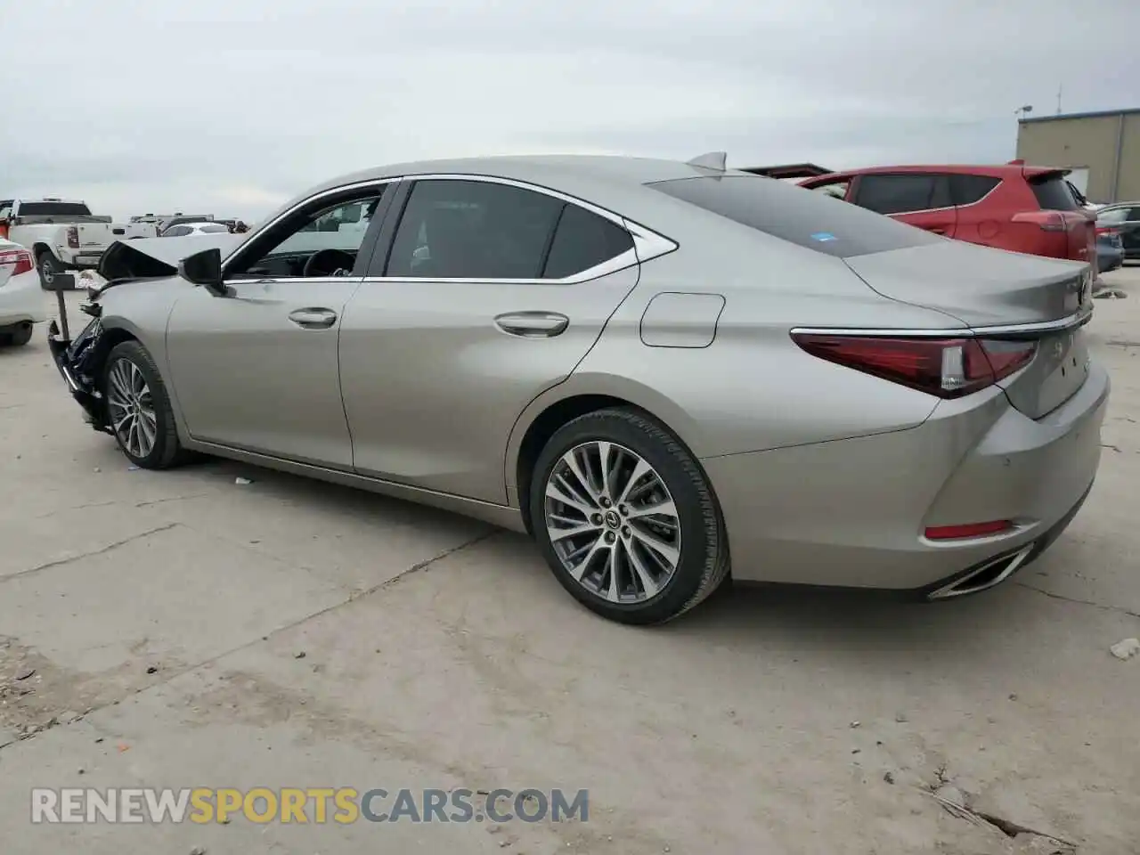 2 Photograph of a damaged car 58AEZ1B11MU083612 LEXUS ES350 2021