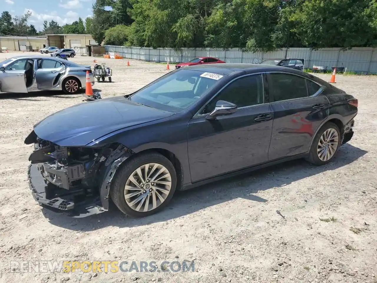 1 Photograph of a damaged car 58AFZ1B10MU104289 LEXUS ES350 2021