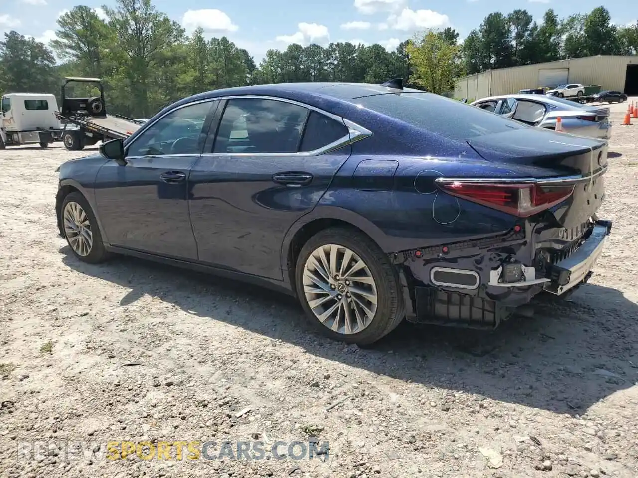 2 Photograph of a damaged car 58AFZ1B10MU104289 LEXUS ES350 2021