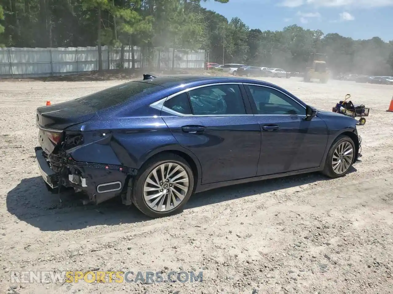 3 Photograph of a damaged car 58AFZ1B10MU104289 LEXUS ES350 2021