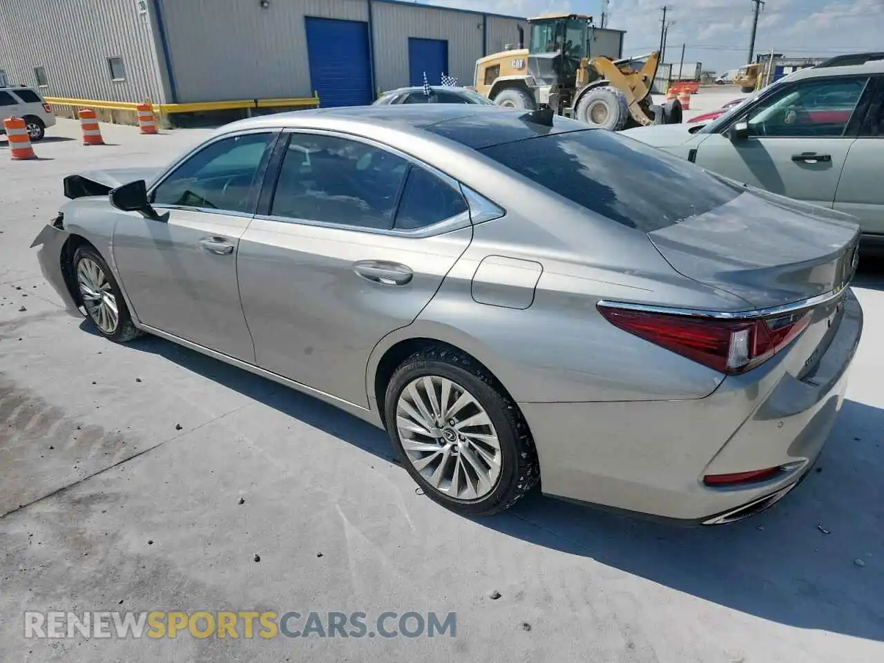 2 Photograph of a damaged car 58AFZ1B13MU098696 LEXUS ES350 2021