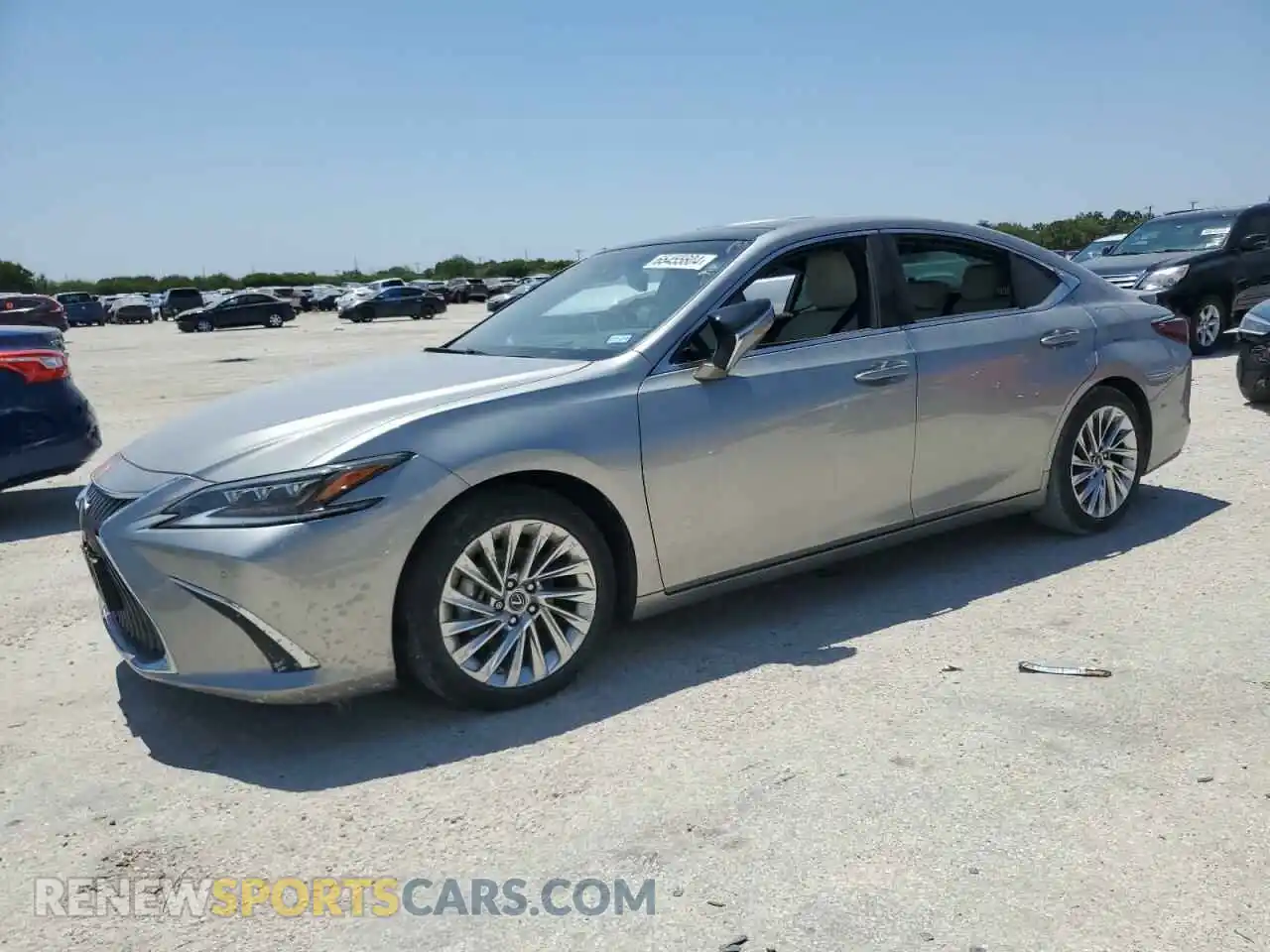 1 Photograph of a damaged car 58AFZ1B14MU093099 LEXUS ES350 2021