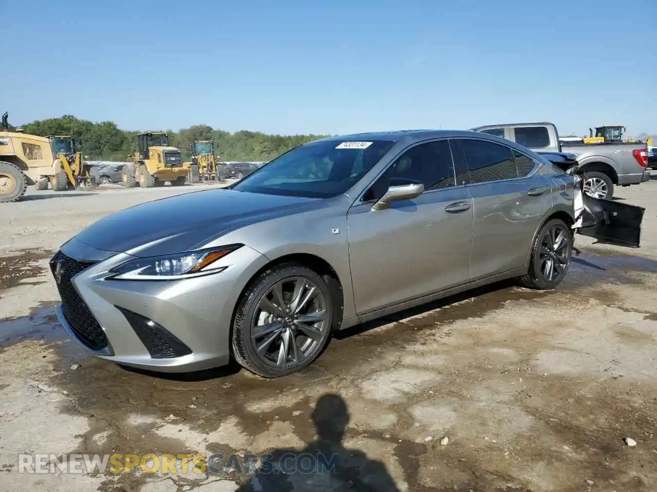 1 Photograph of a damaged car 58AGZ1B10MU099888 LEXUS ES350 2021