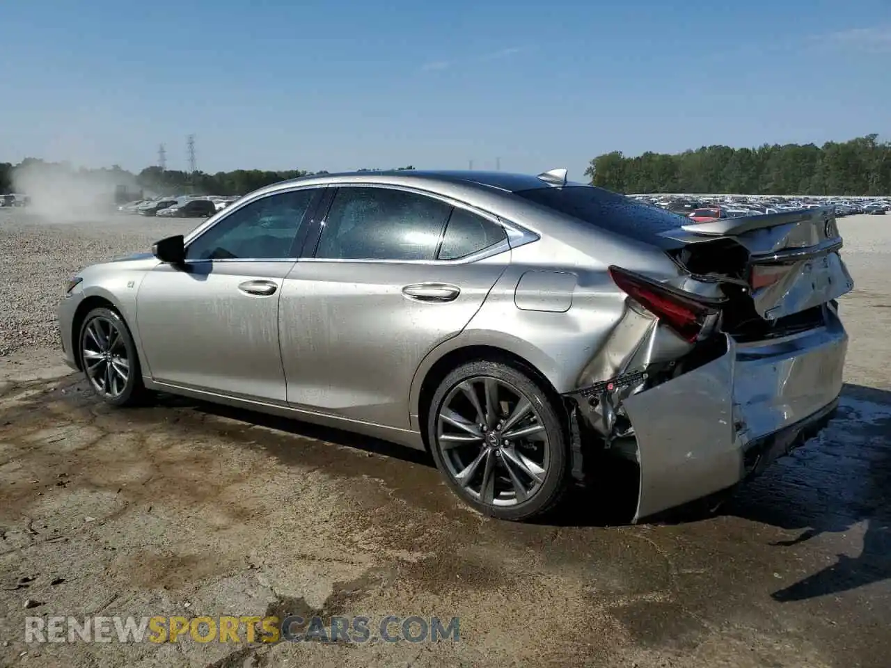 2 Photograph of a damaged car 58AGZ1B10MU099888 LEXUS ES350 2021