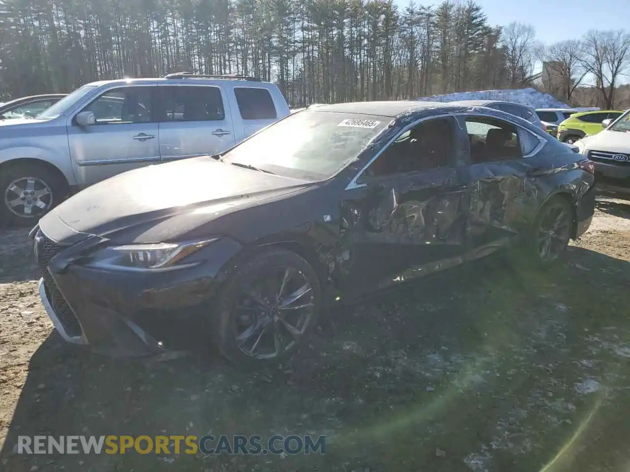 1 Photograph of a damaged car 58AGZ1B10MU110811 LEXUS ES350 2021