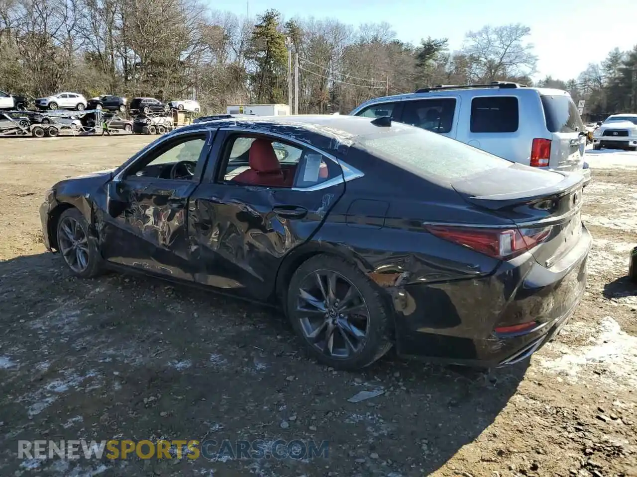 2 Photograph of a damaged car 58AGZ1B10MU110811 LEXUS ES350 2021