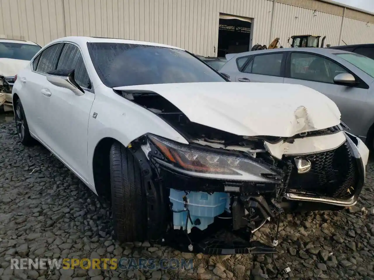 1 Photograph of a damaged car 58AGZ1B14MU093835 LEXUS ES350 2021