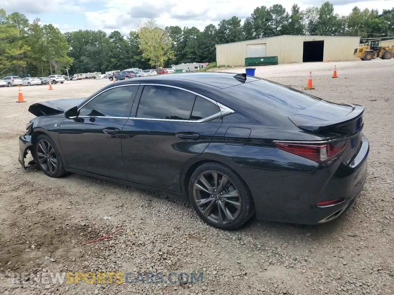 2 Photograph of a damaged car 58AGZ1B16MU090239 LEXUS ES350 2021