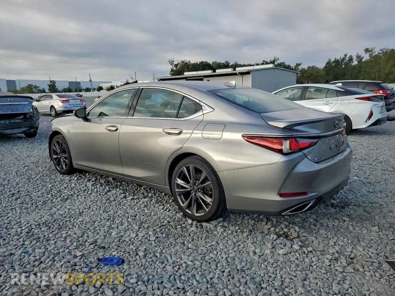 2 Photograph of a damaged car 58AGZ1B16MU107086 LEXUS ES350 2021