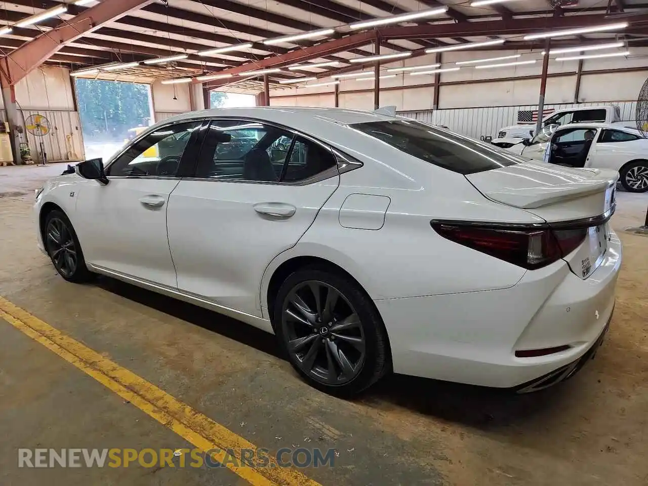 2 Photograph of a damaged car 58AGZ1B16MU108769 LEXUS ES350 2021
