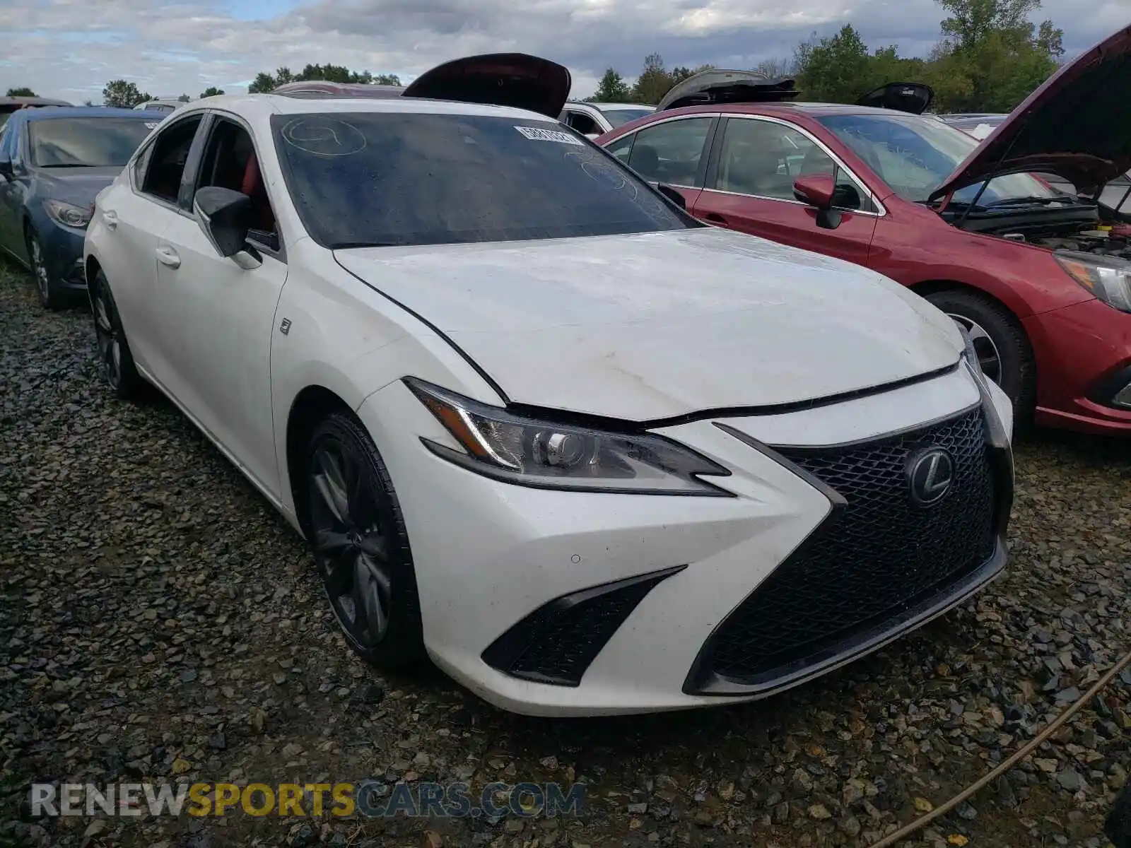 1 Фотография поврежденного автомобиля 58AGZ1B19MU085326 LEXUS ES350 2021