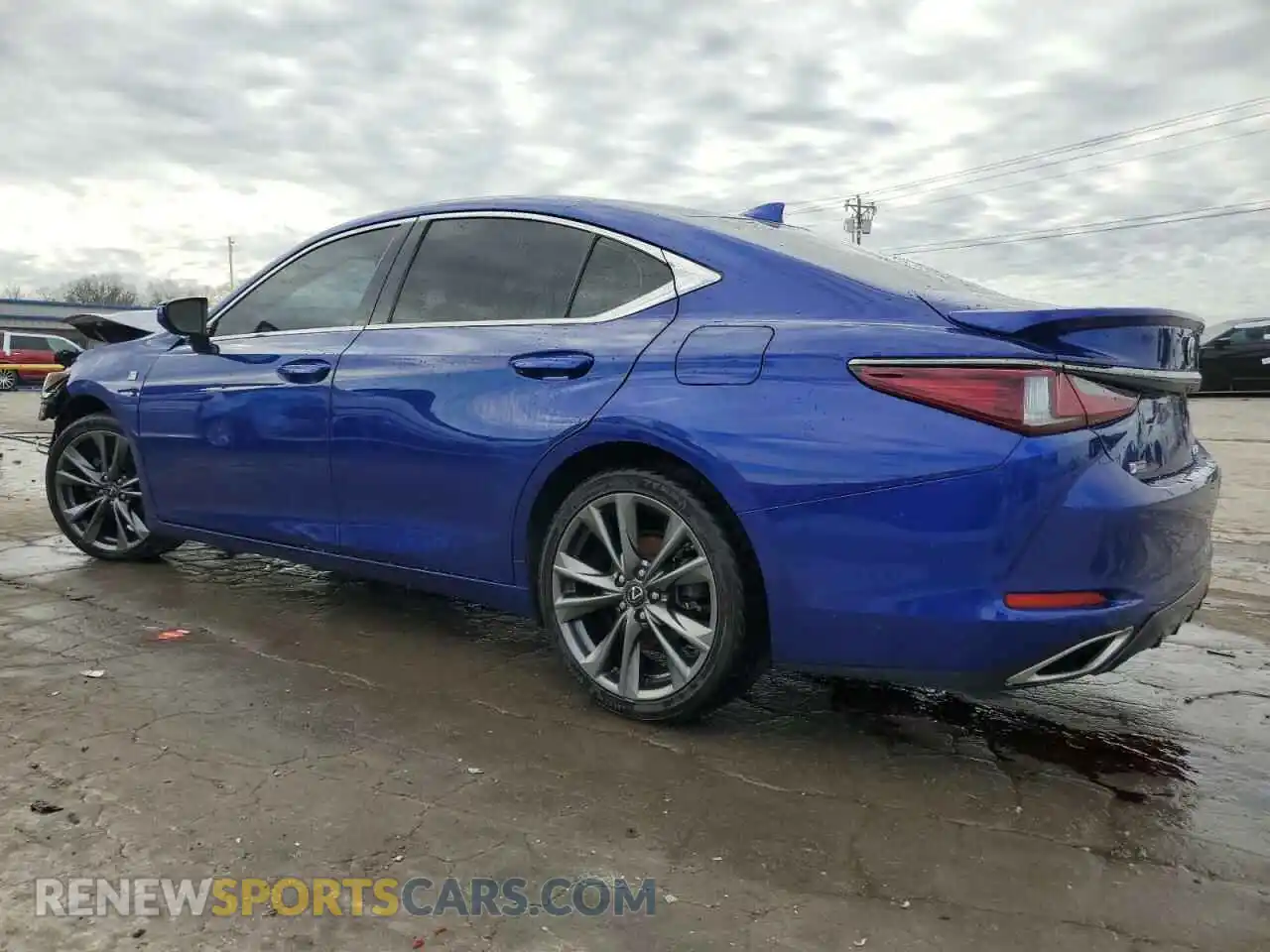 2 Photograph of a damaged car 58AGZ1B1XMU082435 LEXUS ES350 2021