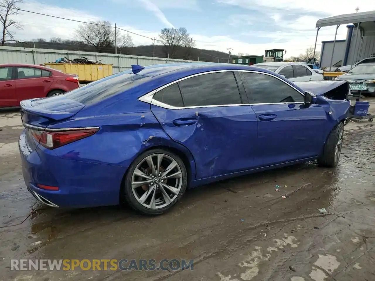 3 Photograph of a damaged car 58AGZ1B1XMU082435 LEXUS ES350 2021