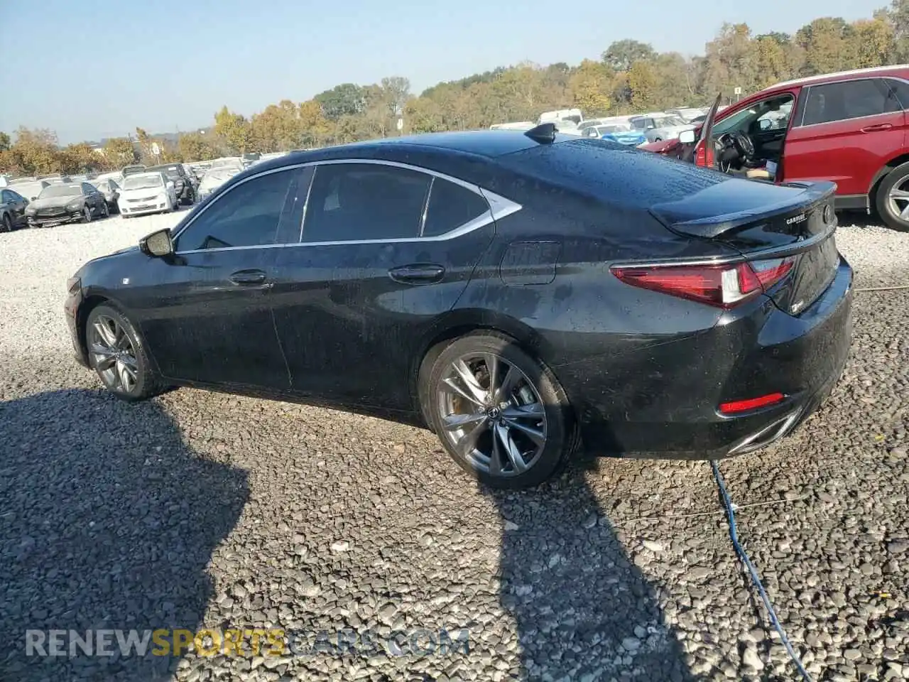 2 Photograph of a damaged car 58AGZ1B1XMU092415 LEXUS ES350 2021