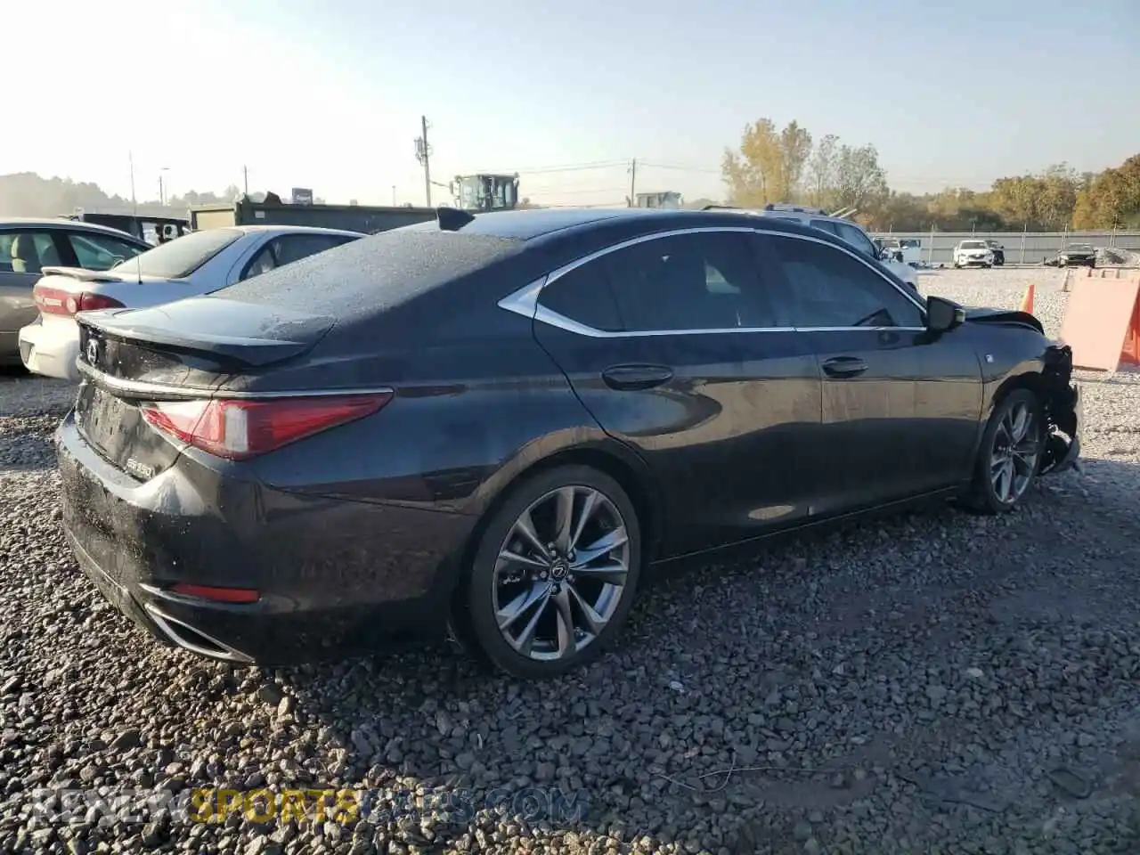 3 Photograph of a damaged car 58AGZ1B1XMU092415 LEXUS ES350 2021