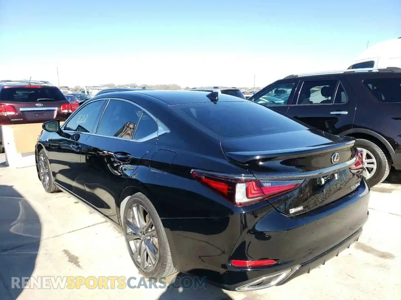 3 Photograph of a damaged car 58AGZ1B1XMU097680 LEXUS ES350 2021