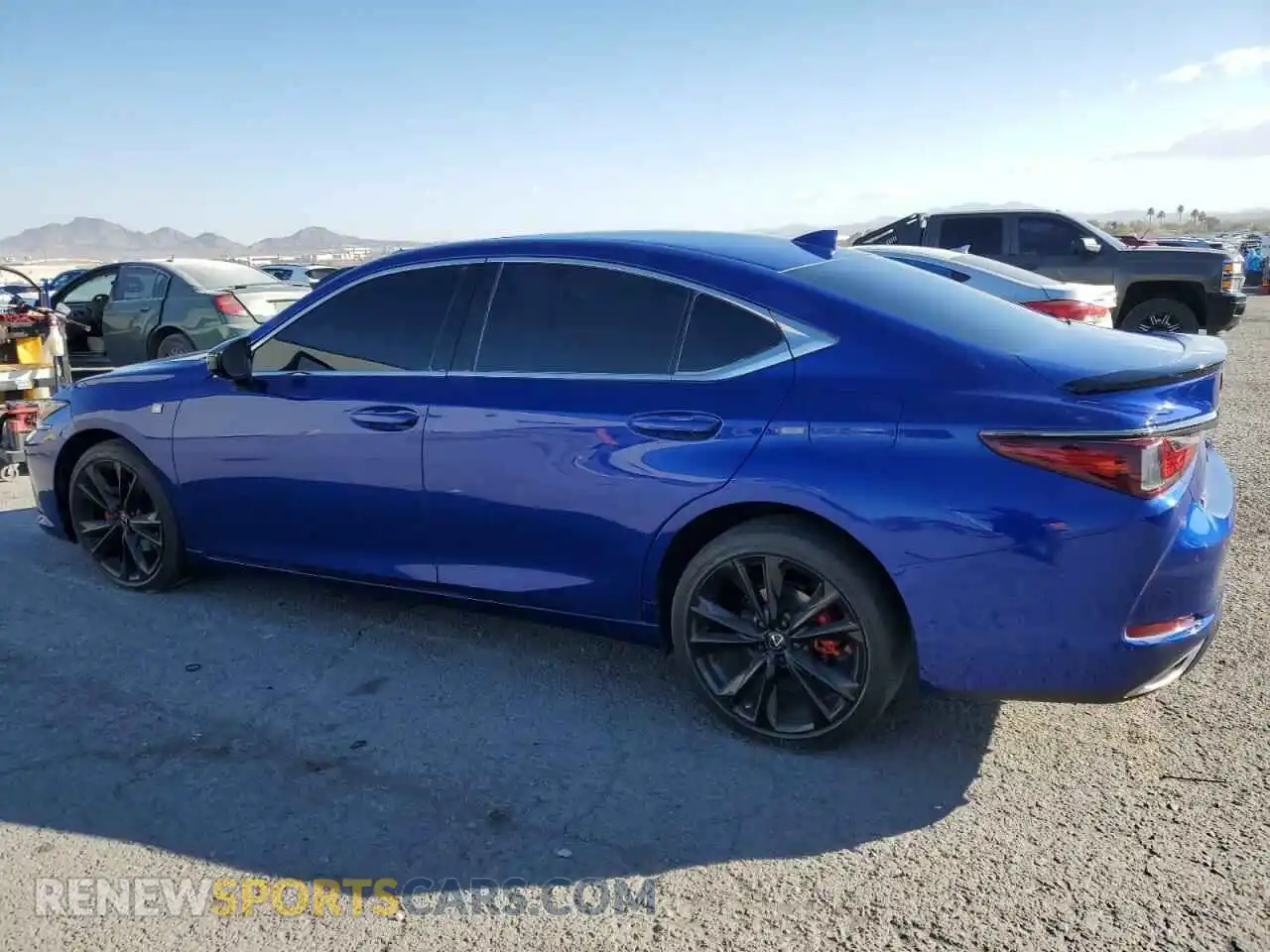 2 Photograph of a damaged car 58AHZ1B11MU089648 LEXUS ES350 2021