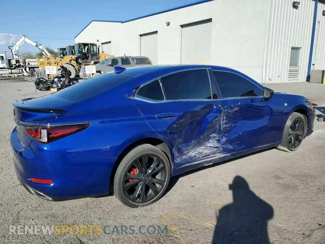 3 Photograph of a damaged car 58AHZ1B11MU089648 LEXUS ES350 2021