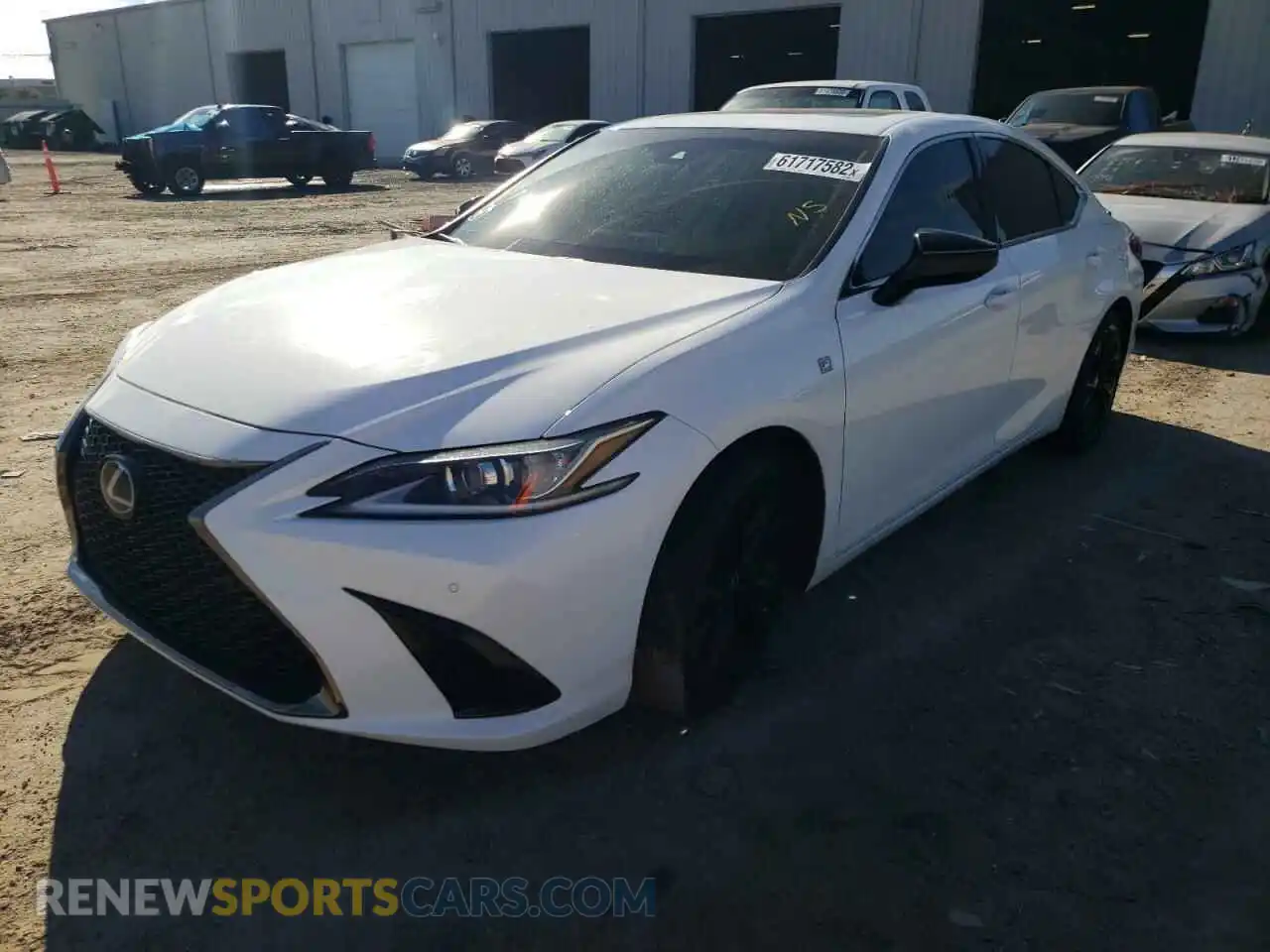 2 Photograph of a damaged car 58AHZ1B11MU096406 LEXUS ES350 2021