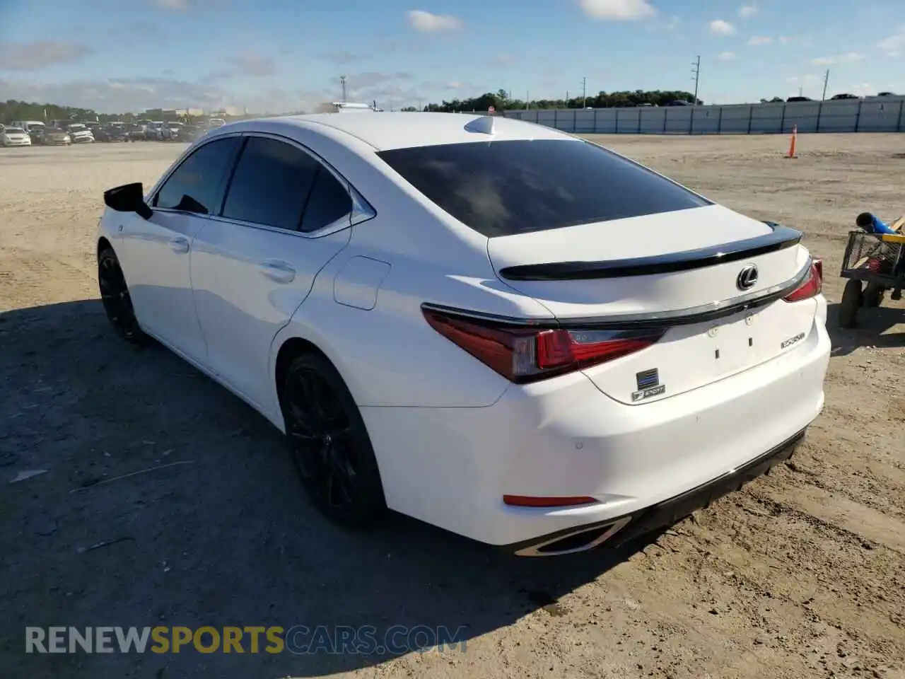 3 Photograph of a damaged car 58AHZ1B11MU096406 LEXUS ES350 2021