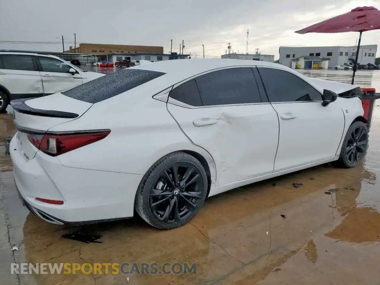 3 Photograph of a damaged car 58AHZ1B11MU103063 LEXUS ES350 2021