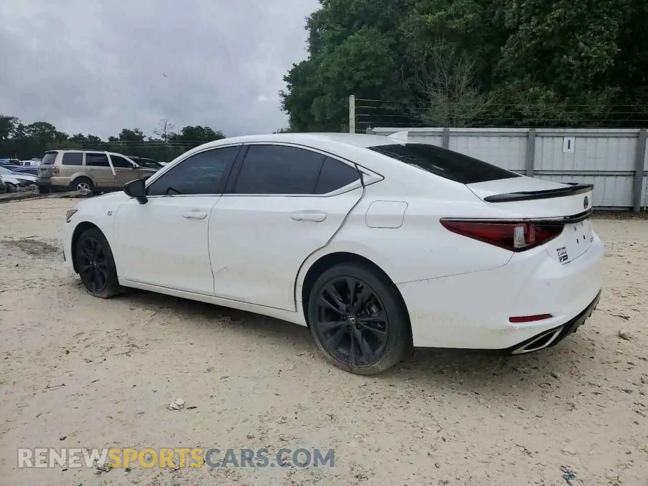 2 Photograph of a damaged car 58AHZ1B16MU089077 LEXUS ES350 2021