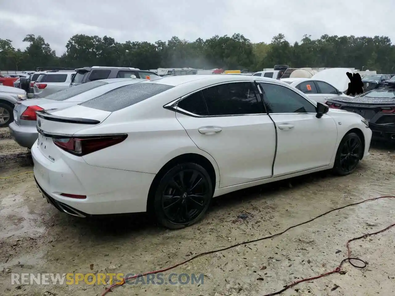 3 Photograph of a damaged car 58AHZ1B16MU089077 LEXUS ES350 2021