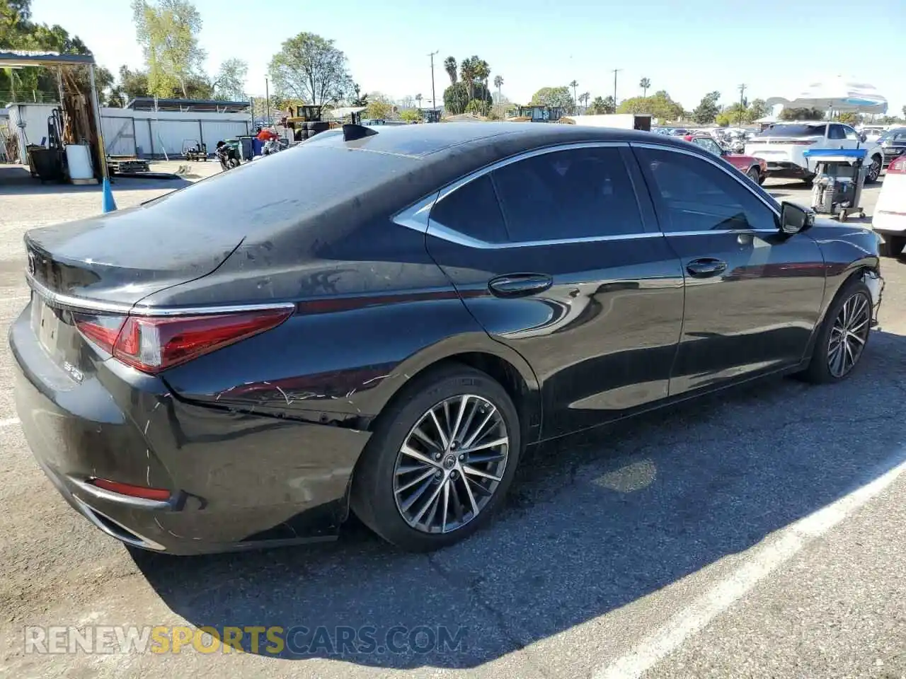 3 Photograph of a damaged car 58ADZ1B11NU128531 LEXUS ES350 2022