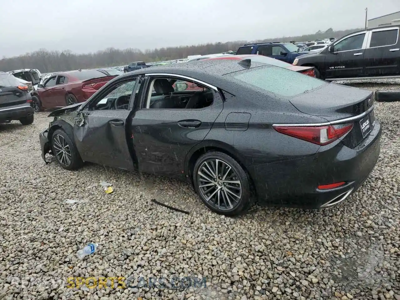 2 Photograph of a damaged car 58ADZ1B13NU137151 LEXUS ES350 2022