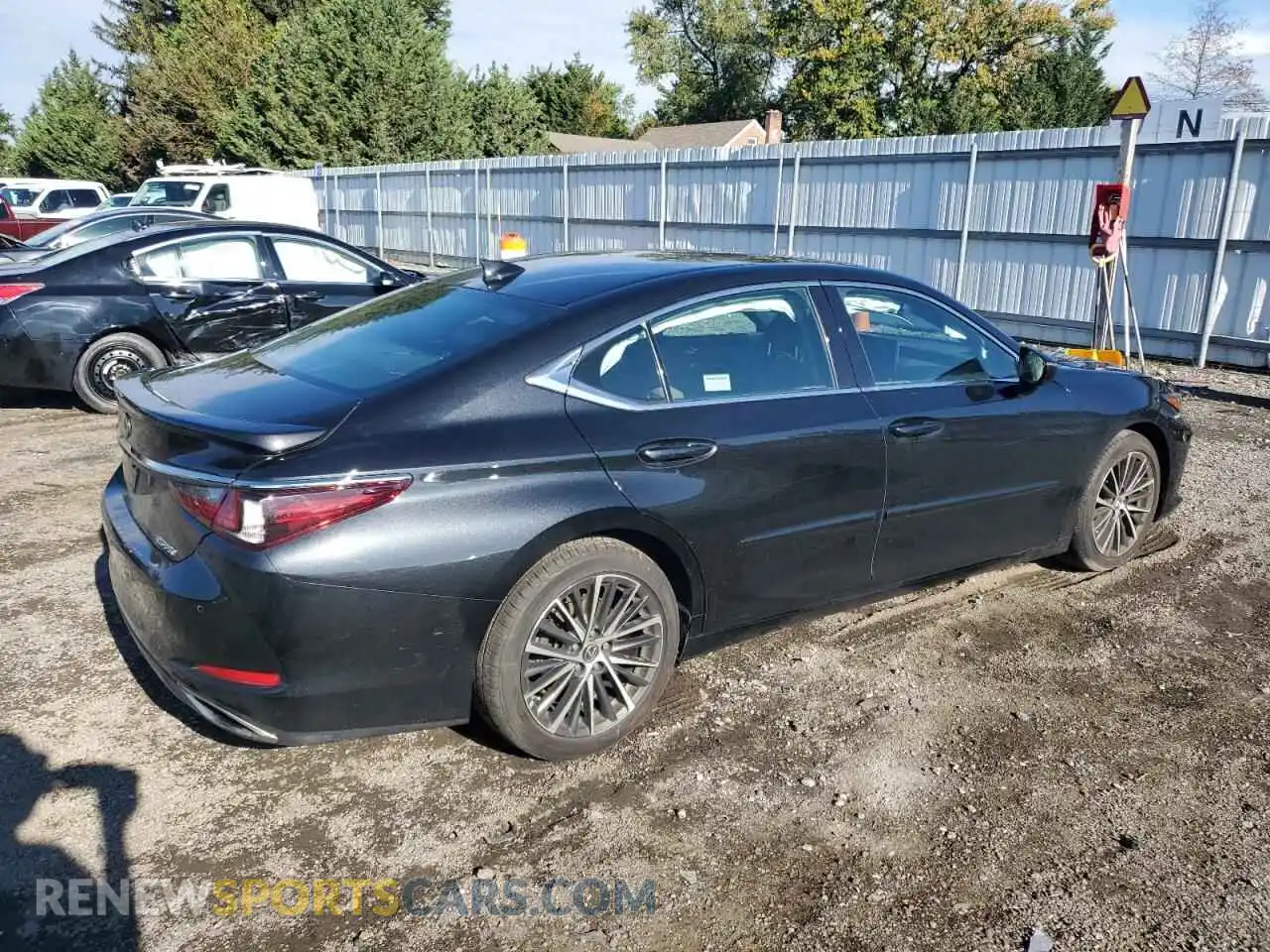 3 Photograph of a damaged car 58ADZ1B14NU119080 LEXUS ES350 2022