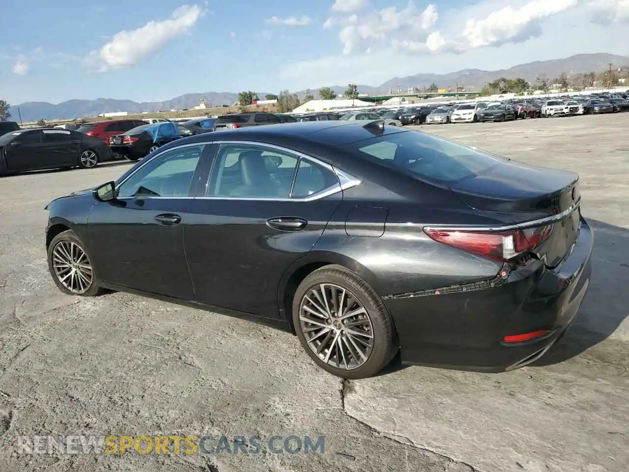 2 Photograph of a damaged car 58ADZ1B19NU118314 LEXUS ES350 2022