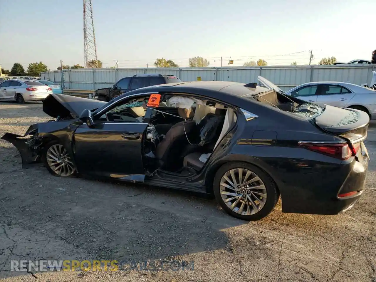 2 Photograph of a damaged car 58AFZ1B11NU135486 LEXUS ES350 2022