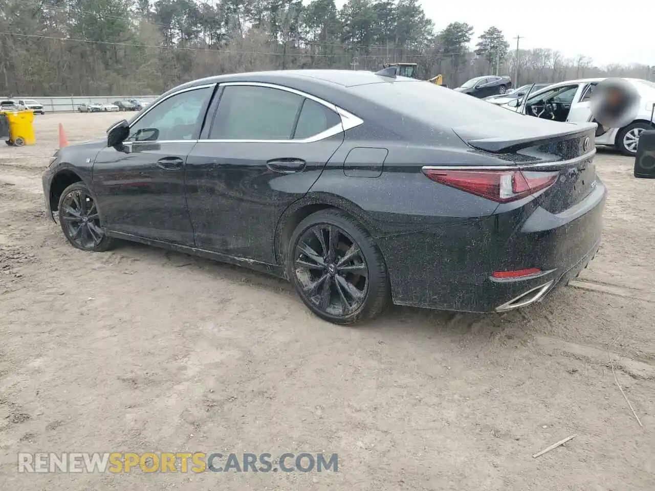 2 fotografías del automóvil dañado 58AGZ1B11NU126677 LEXUS ES350 2022