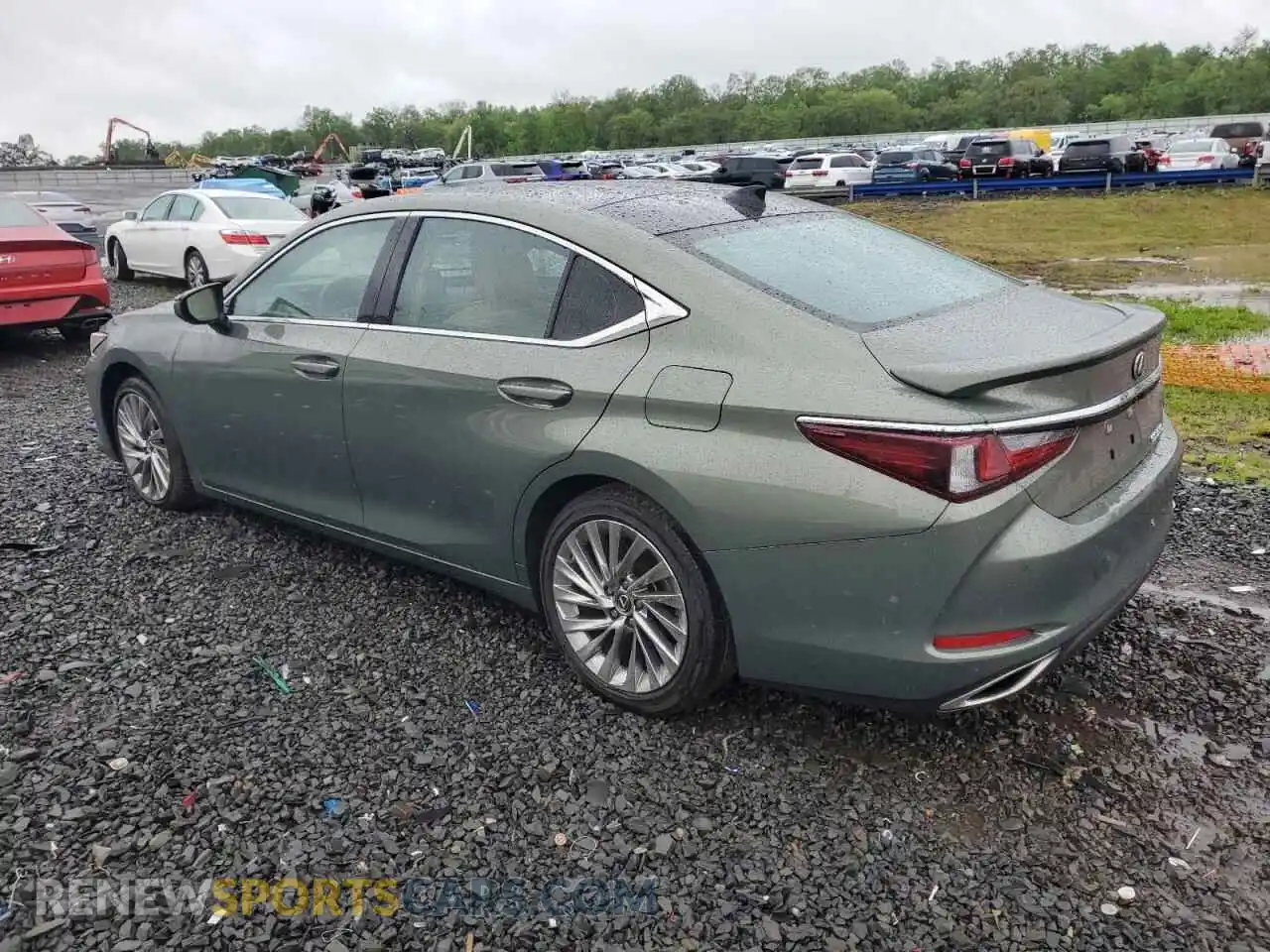 2 Photograph of a damaged car 58AFZ1B18PU159240 LEXUS ES350 2023
