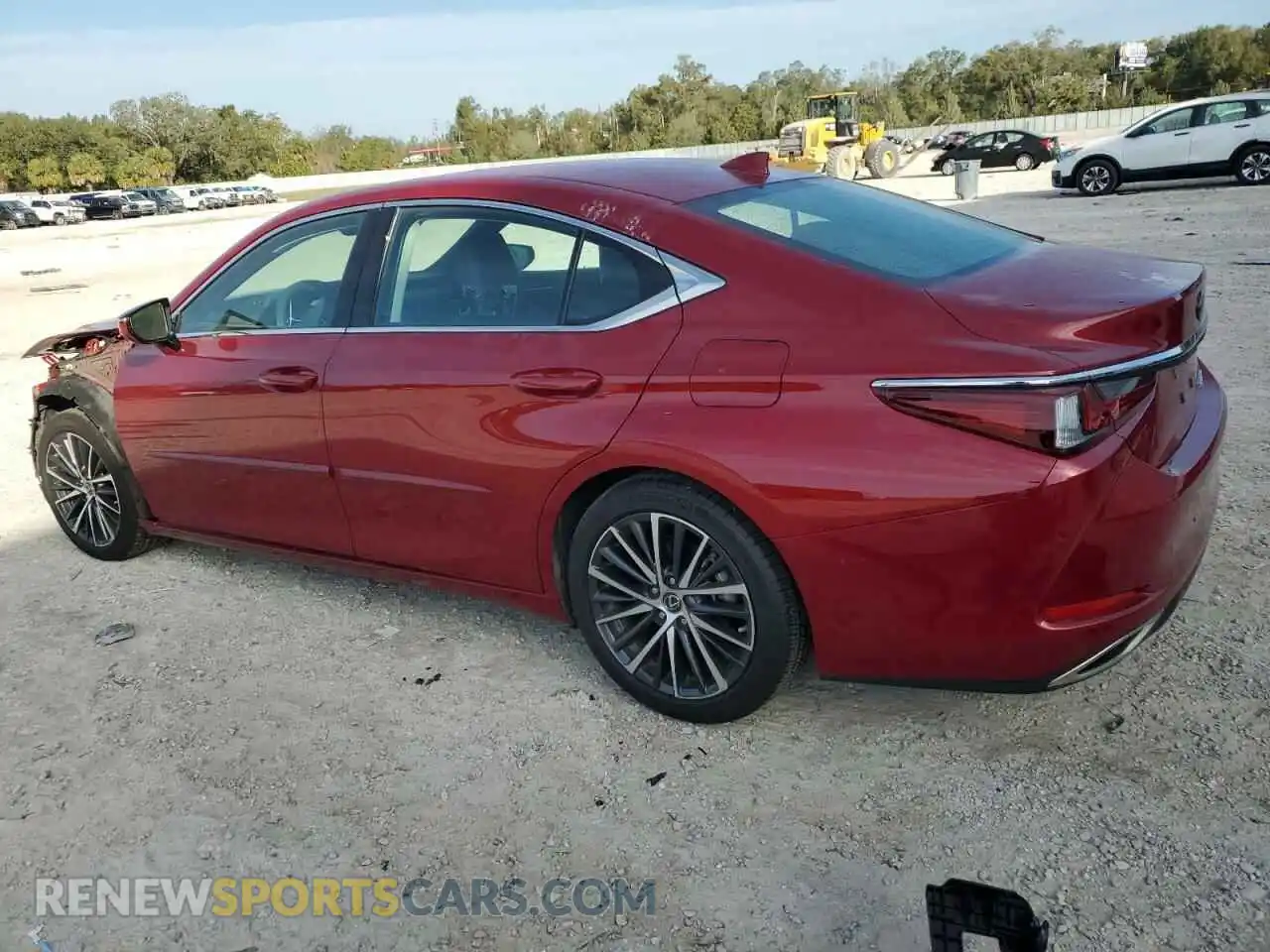2 fotografías del automóvil dañado 58ADZ1B18RU166151 LEXUS ES350 2024