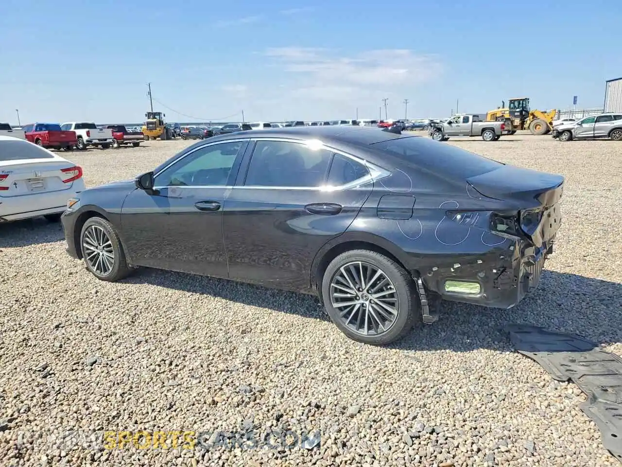 2 Photograph of a damaged car 58ADZ1B12SU203121 LEXUS ES350 2025