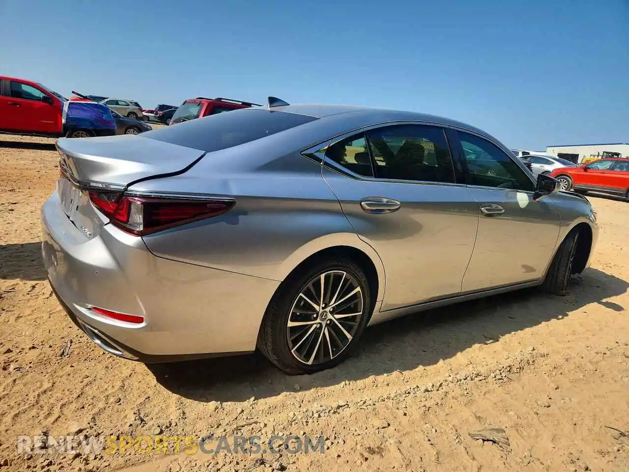 3 Photograph of a damaged car 58ADZ1B13SU215424 LEXUS ES350 2025
