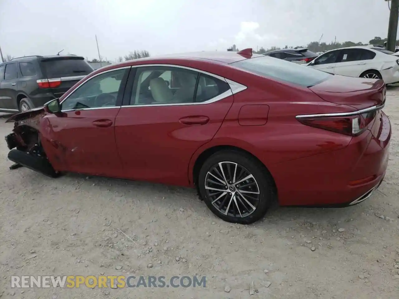 2 Photograph of a damaged car 58ADZ1B14SU201662 LEXUS ES350 2025
