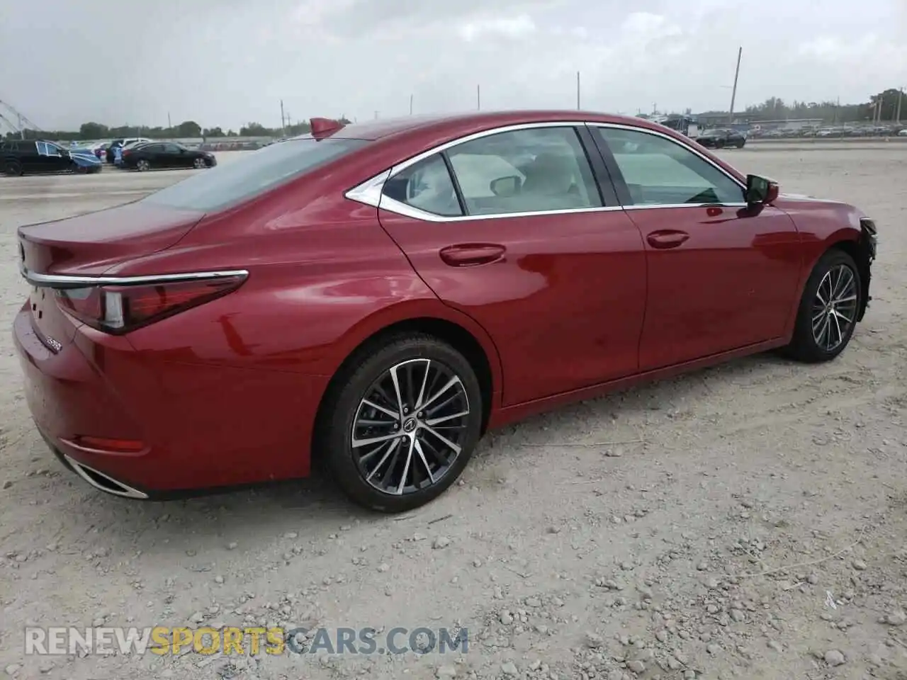 3 Photograph of a damaged car 58ADZ1B14SU201662 LEXUS ES350 2025