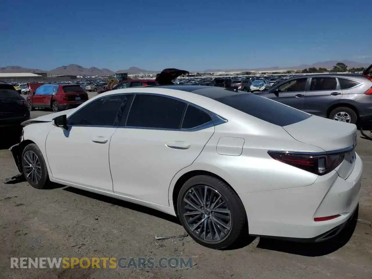 2 fotografías del automóvil dañado 58ADZ1B15SU192860 LEXUS ES350 2025