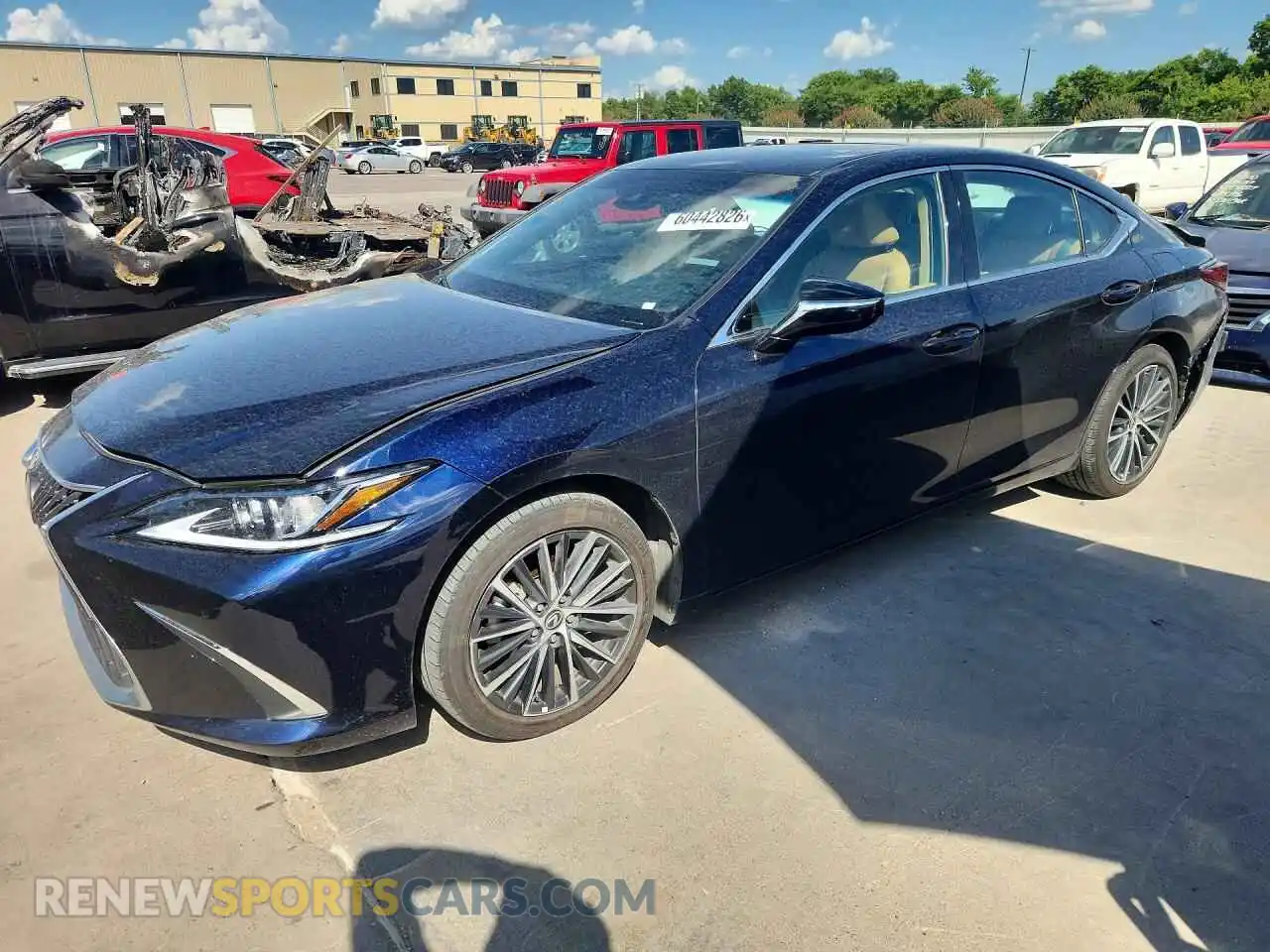 1 fotografías del automóvil dañado 58ADZ1B1XSU191591 LEXUS ES350 2025