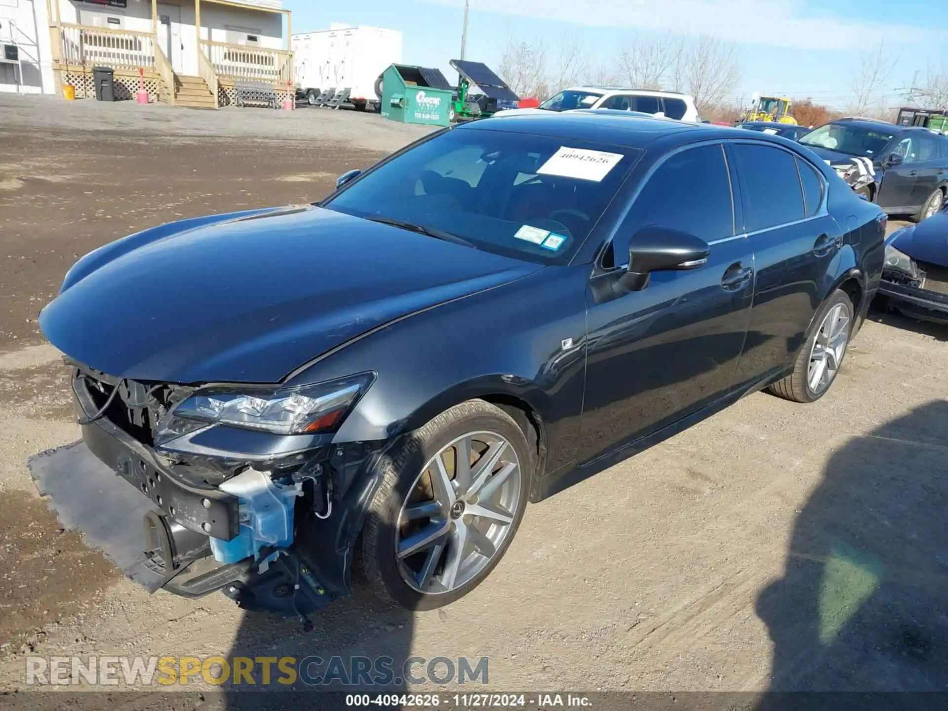 2 Photograph of a damaged car JTHCZ1BL1KA010841 LEXUS GS 350 2019