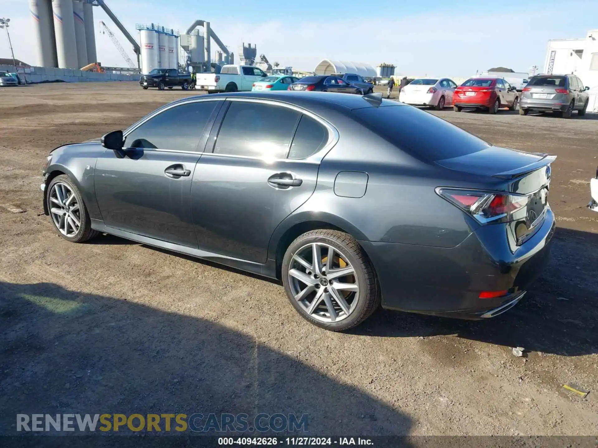 3 Photograph of a damaged car JTHCZ1BL1KA010841 LEXUS GS 350 2019